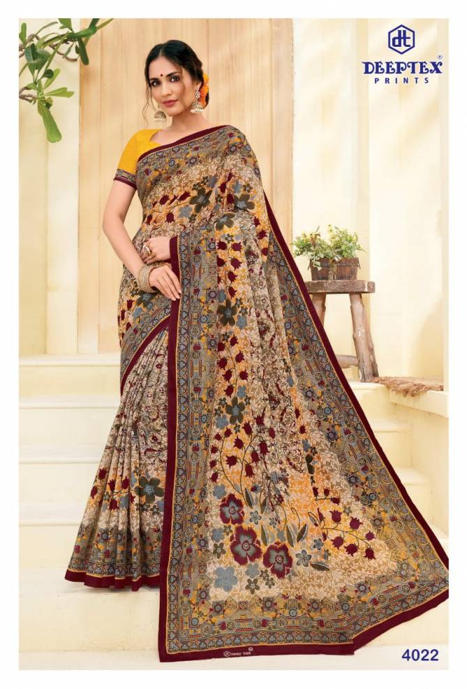 Deeptex Mother India 40 Nx Regular Wear Cotton Saree Collection